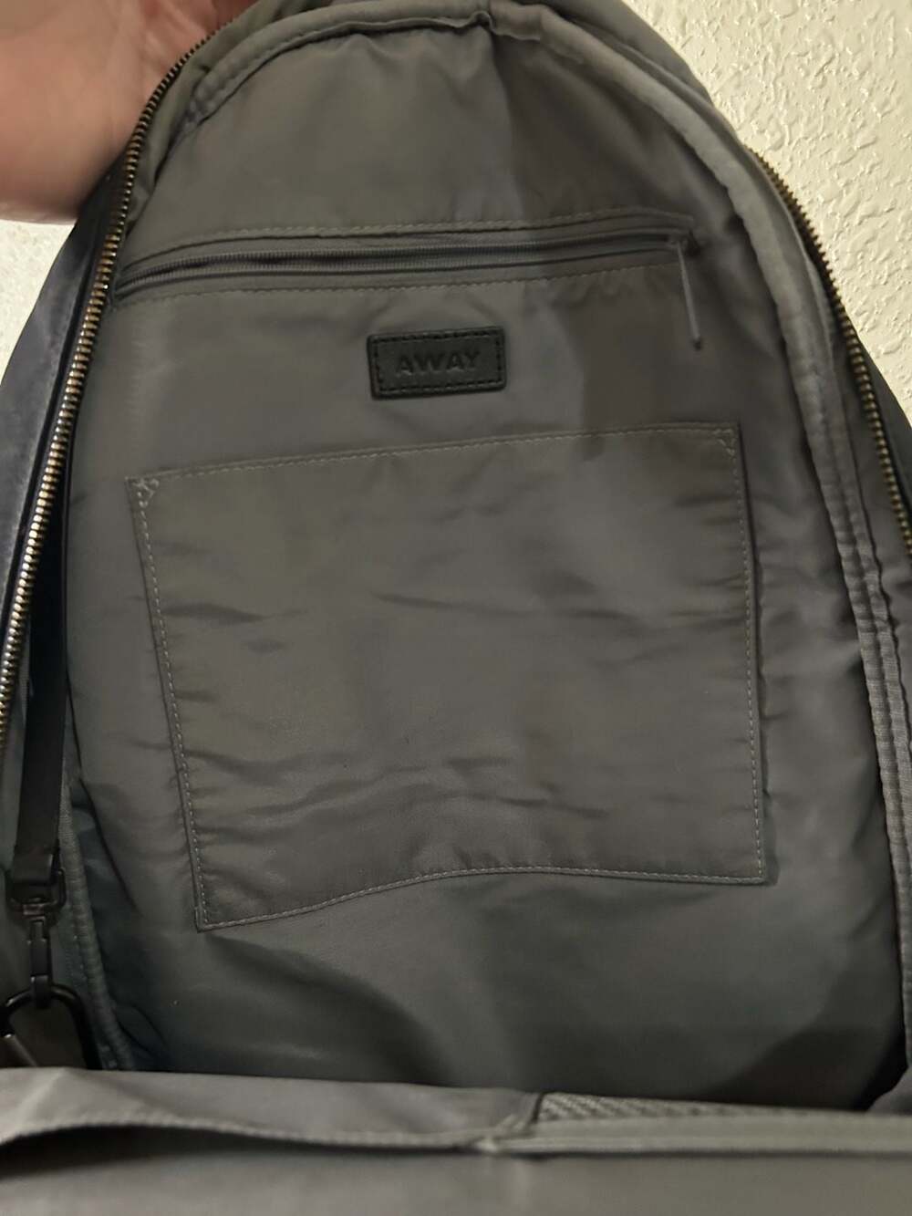 Away The Daypack Black Nylon Travel Backpack - Picture 3 of 8